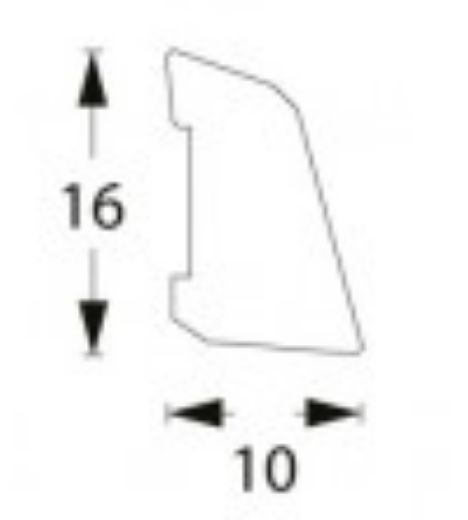 Billede af Sandlister sort   3.10 mtr.